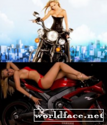 50 сексуальных девушек + 50 мотоциклов