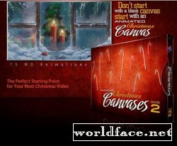 Digital Juice: Animated Christmas Canvases 2 (15 HD)